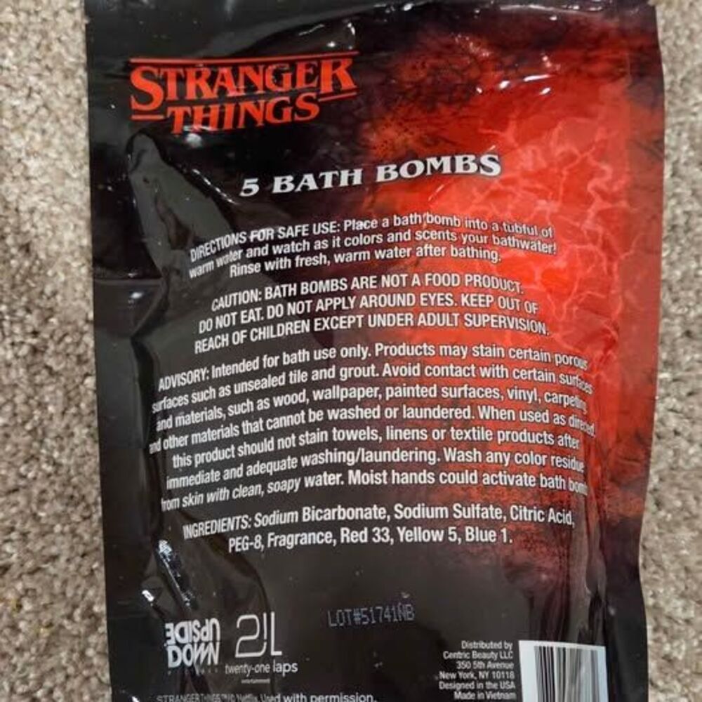 Stranger things bath bombs - Picture 3 of 3
